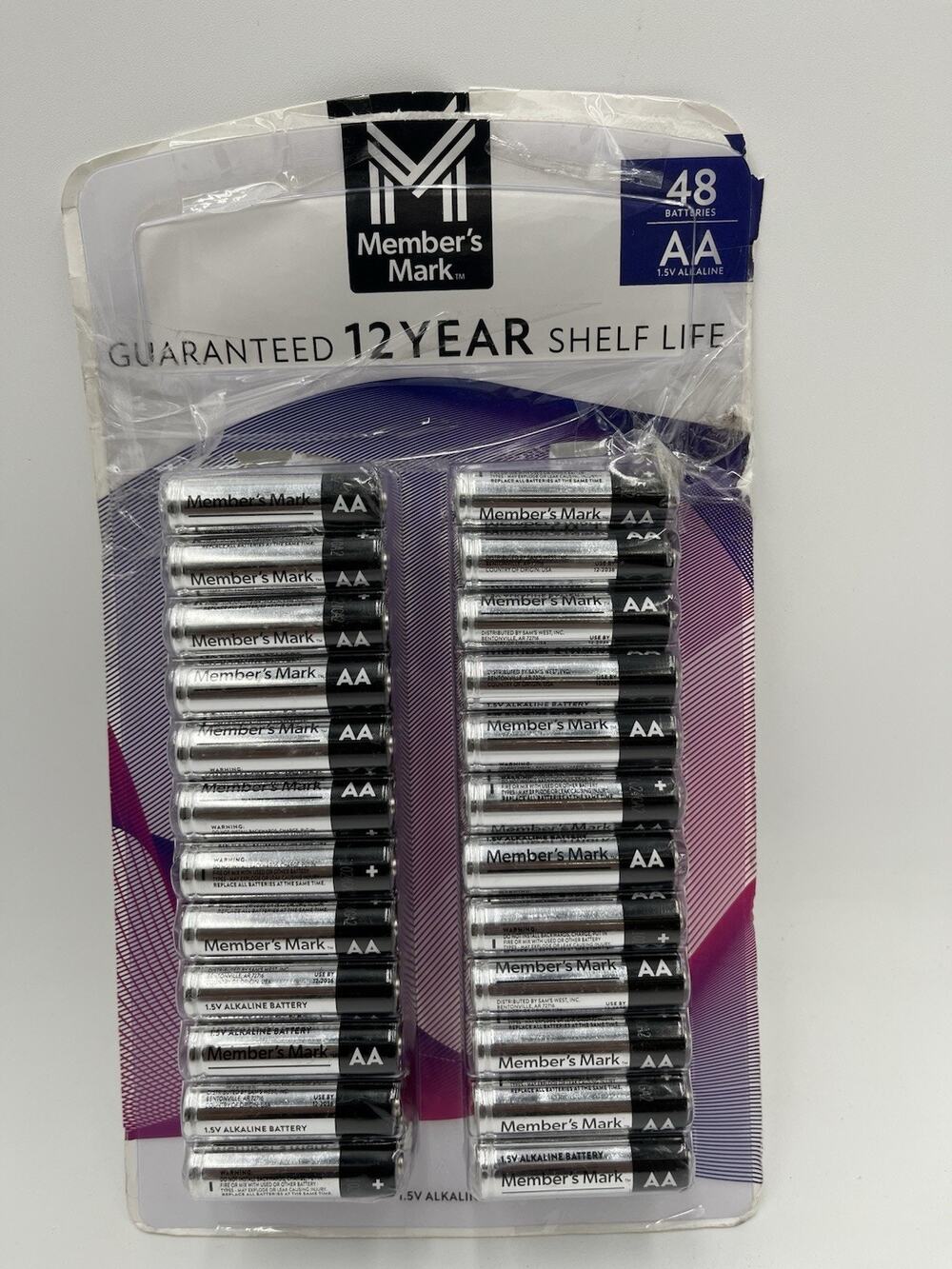 MEMBER'S MARK AA BATTERIES - 48 PACK